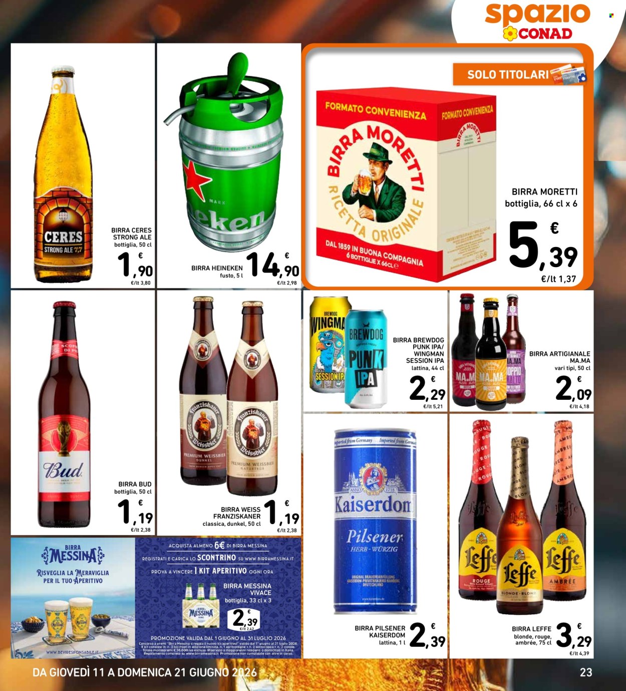 Volantino Spazio Conad - 11/6/2026 - 21/6/2026. Pagina 23