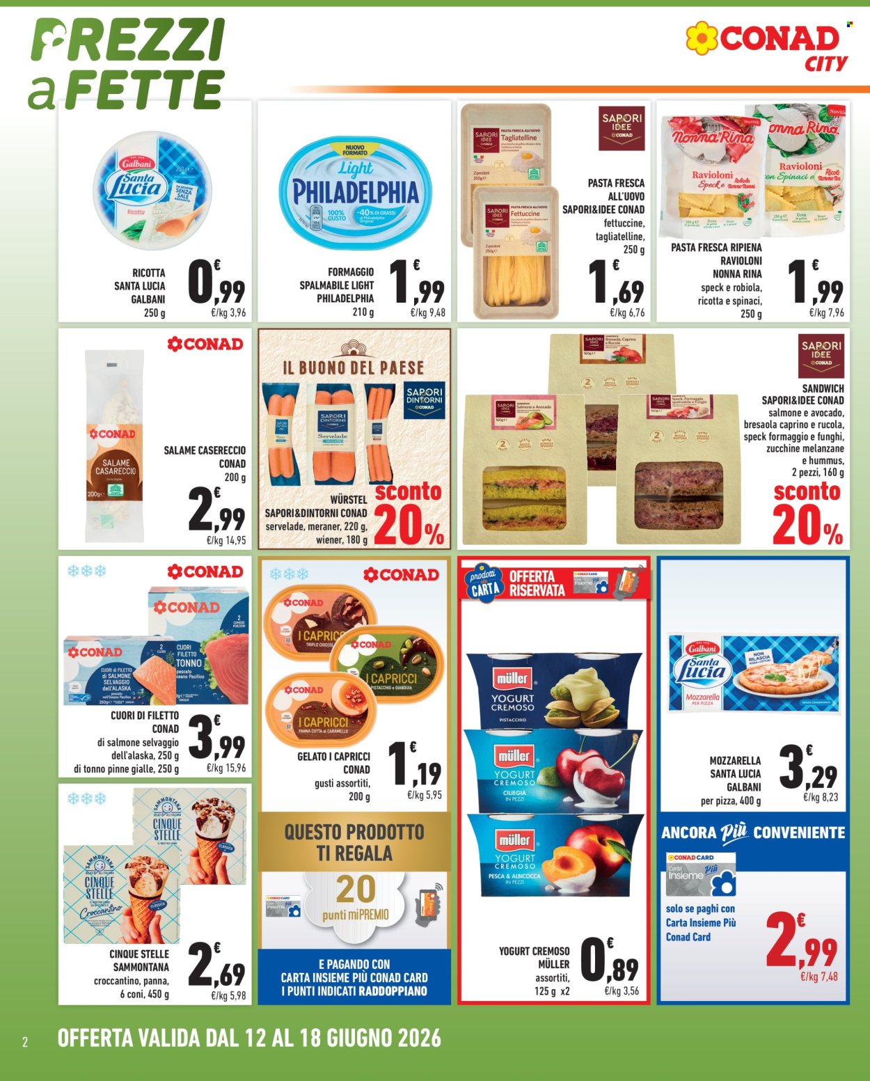 Leták Conad City - 12.6.2026 - 18.6.2026. Strana 2