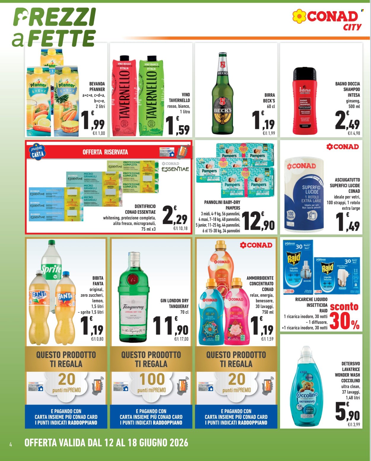 Leták Conad City - 12.6.2026 - 18.6.2026. Strana 4