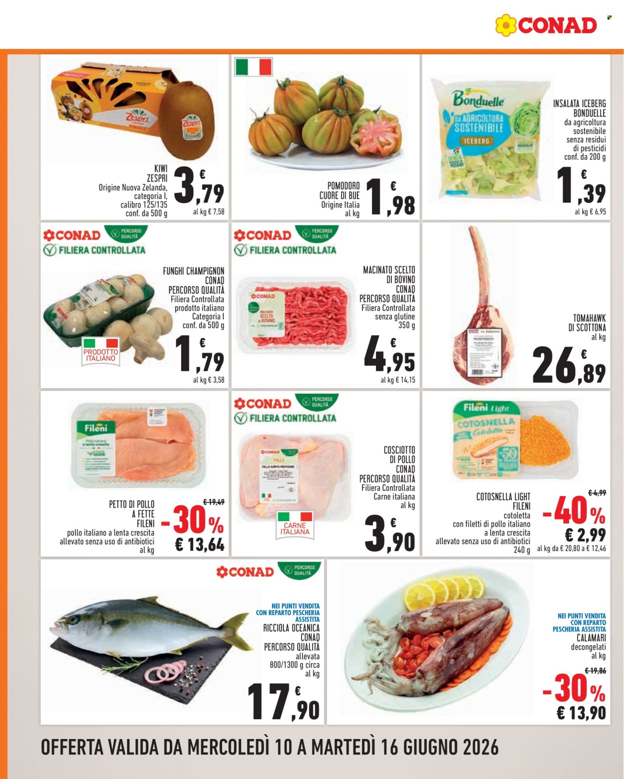 Volantino Conad - 10/6/2026 - 16/6/2026. Pagina 2