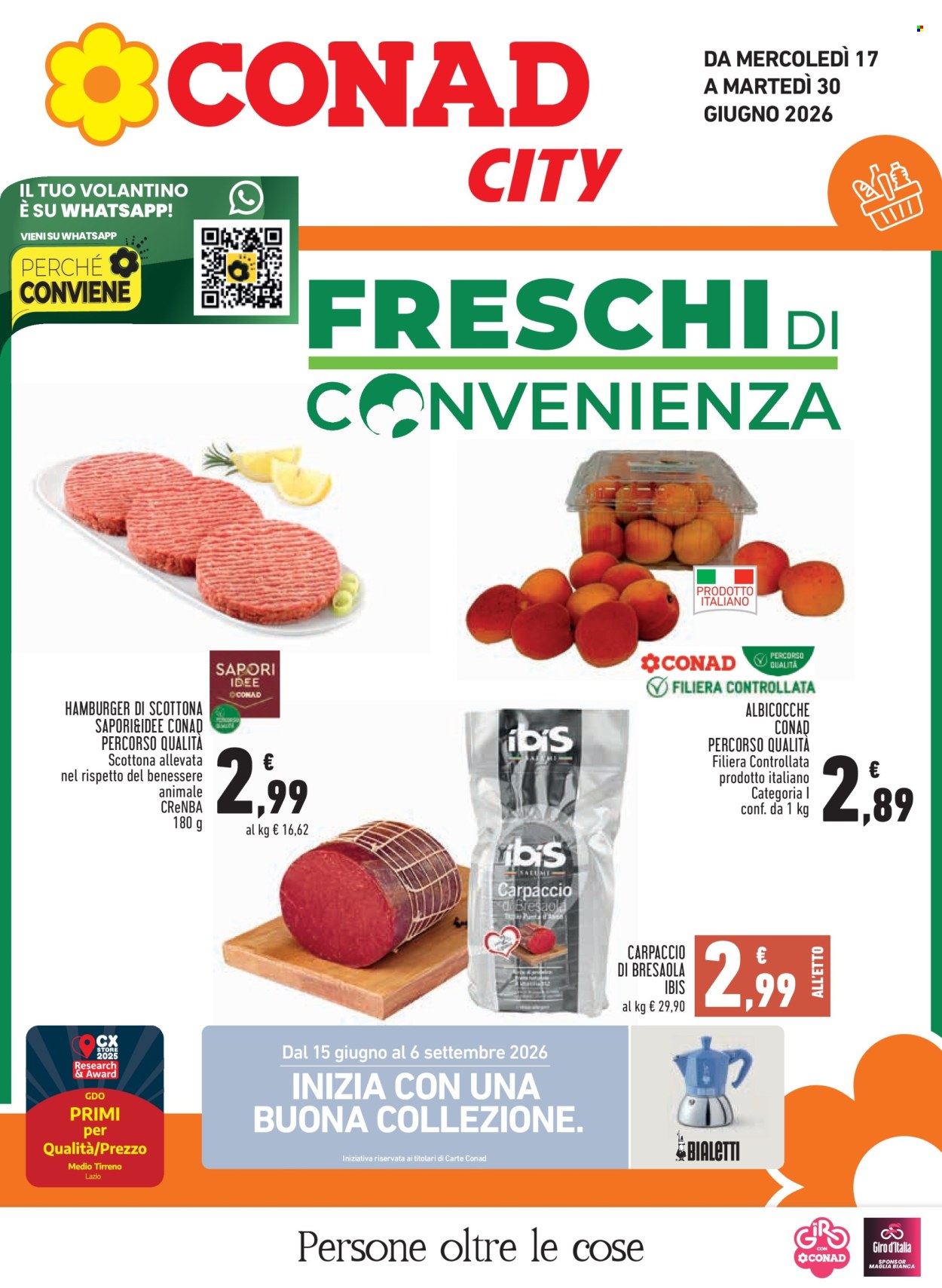 Volantino Conad - 17/6/2026 - 30/6/2026. Pagina 1