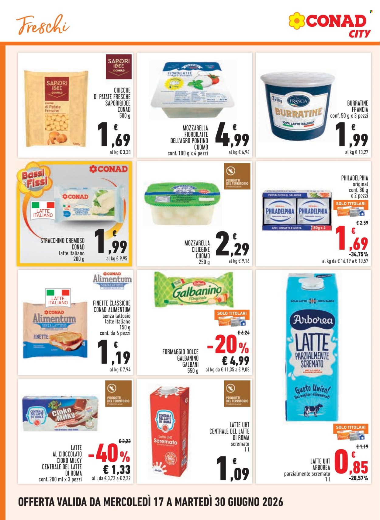 Volantino Conad - 17/6/2026 - 30/6/2026. Pagina 8