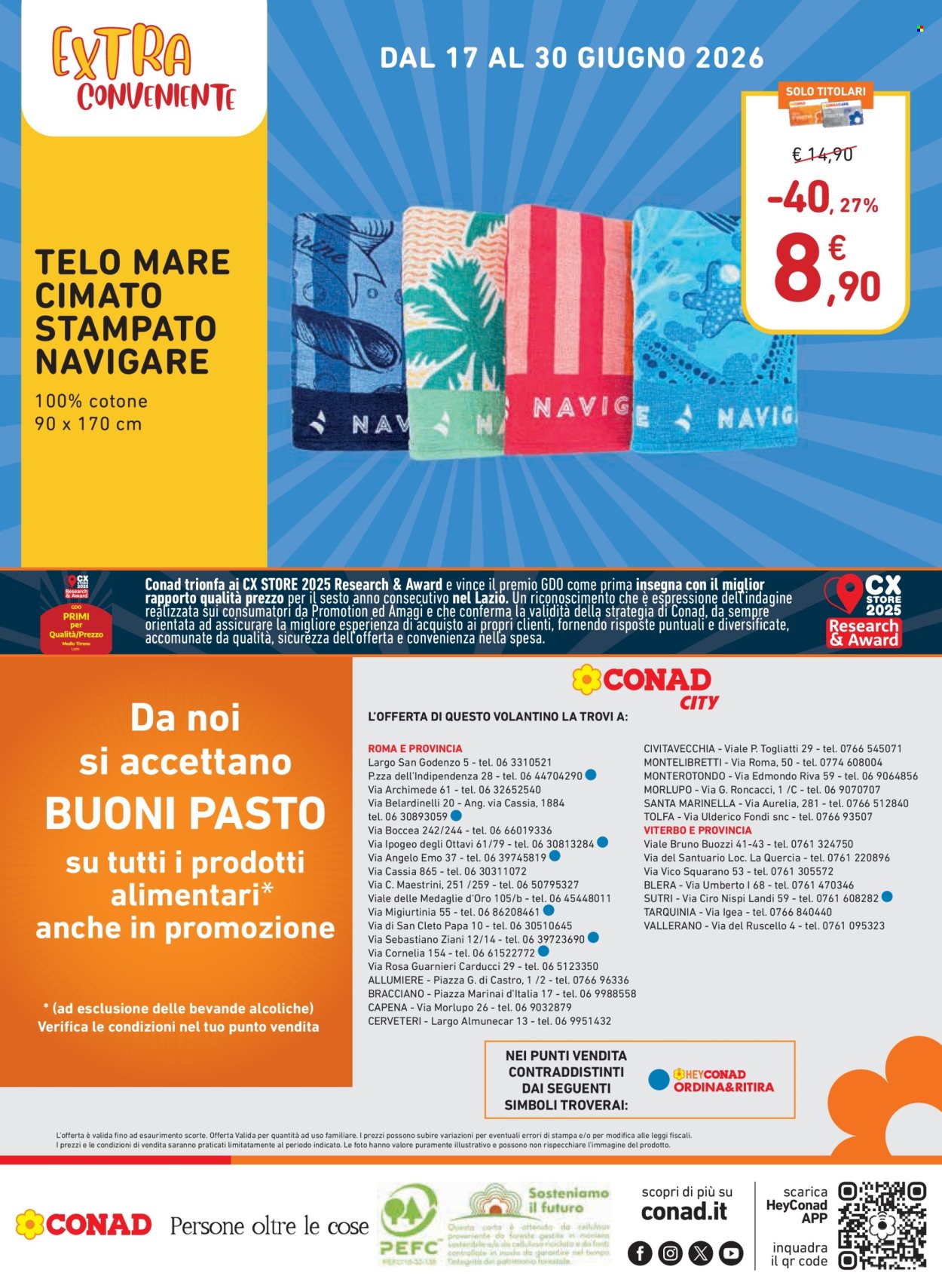 Volantino Conad - 17/6/2026 - 30/6/2026. Pagina 20