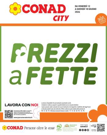 Volantino Conad City - 12/6/2026 - 18/6/2026.