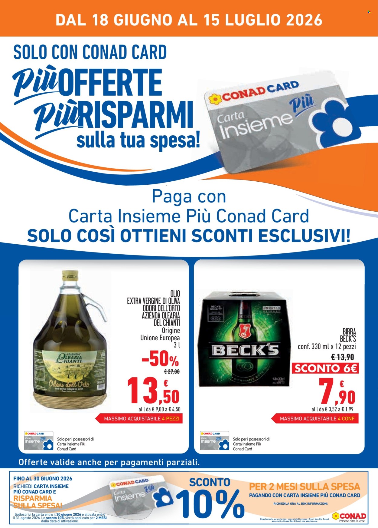 Volantino Conad - 18/6/2026 - 15/7/2026. Pagina 2