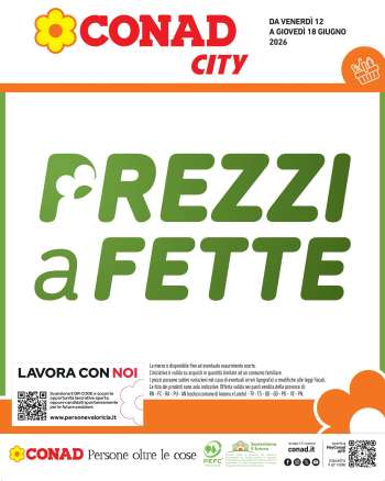 Volantino Conad City - 12/6/2026 - 18/6/2026.