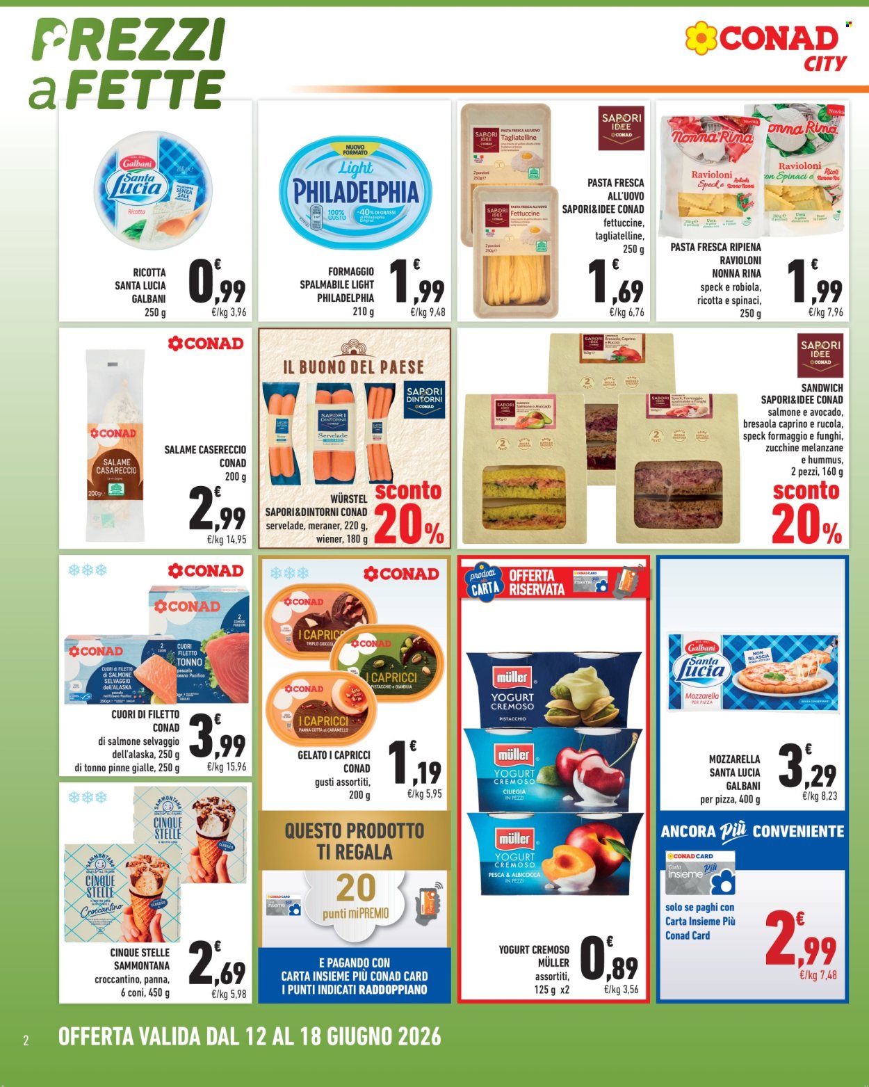 Leták Conad City - 12.6.2026 - 18.6.2026. Strana 2