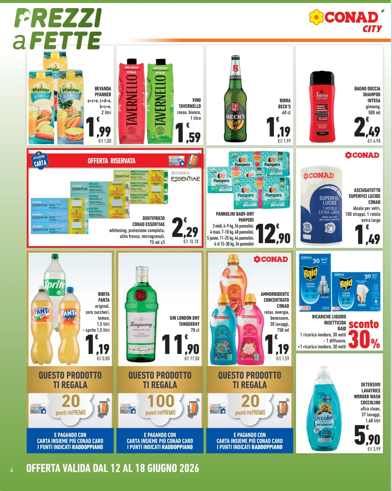 Leták Conad City - 12.6.2026 - 18.6.2026. Strana 4