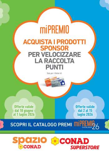 Volantino Conad - 18/6/2026 - 15/7/2026.