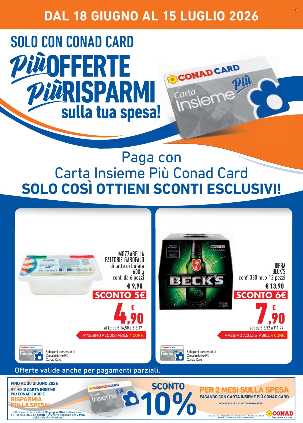 Leták Conad - 18.6.2026 - 15.7.2026. Strana 2