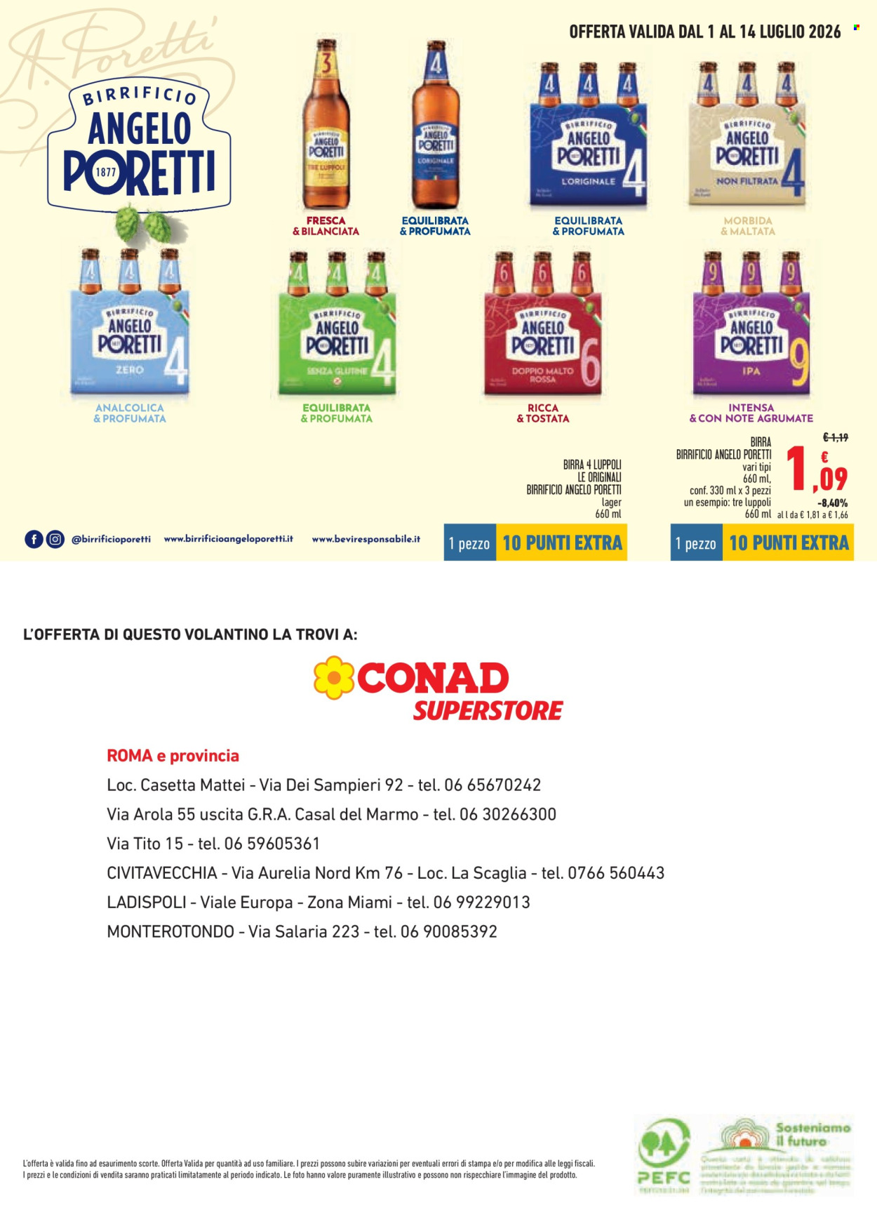 Volantino Conad - 17/6/2026 - 14/7/2026. Pagina 16