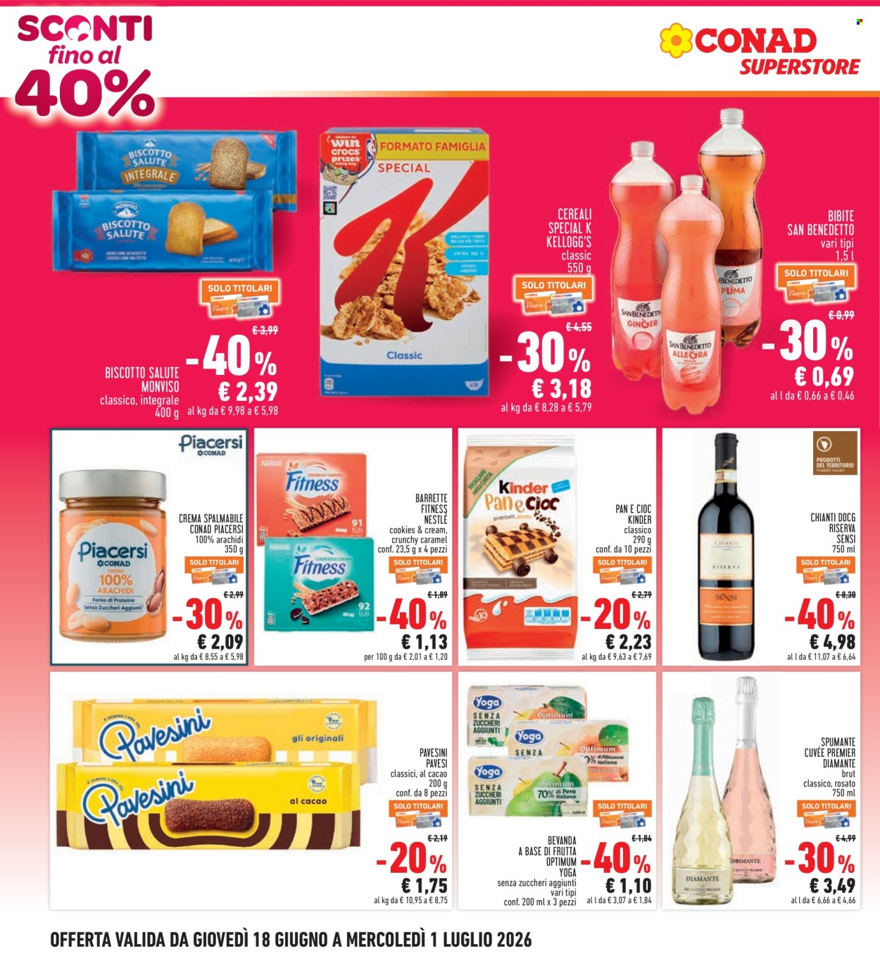 Volantino Conad - 18/6/2026 - 1/7/2026. Pagina 4