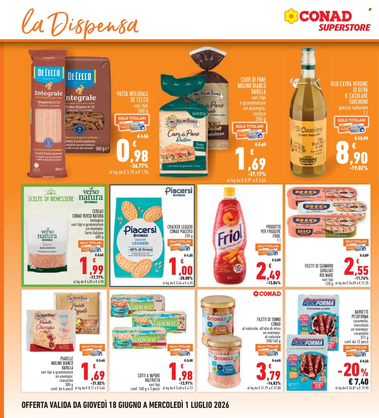 Volantino Conad Superstore - 18/6/2026 - 1/7/2026. Pagina 16