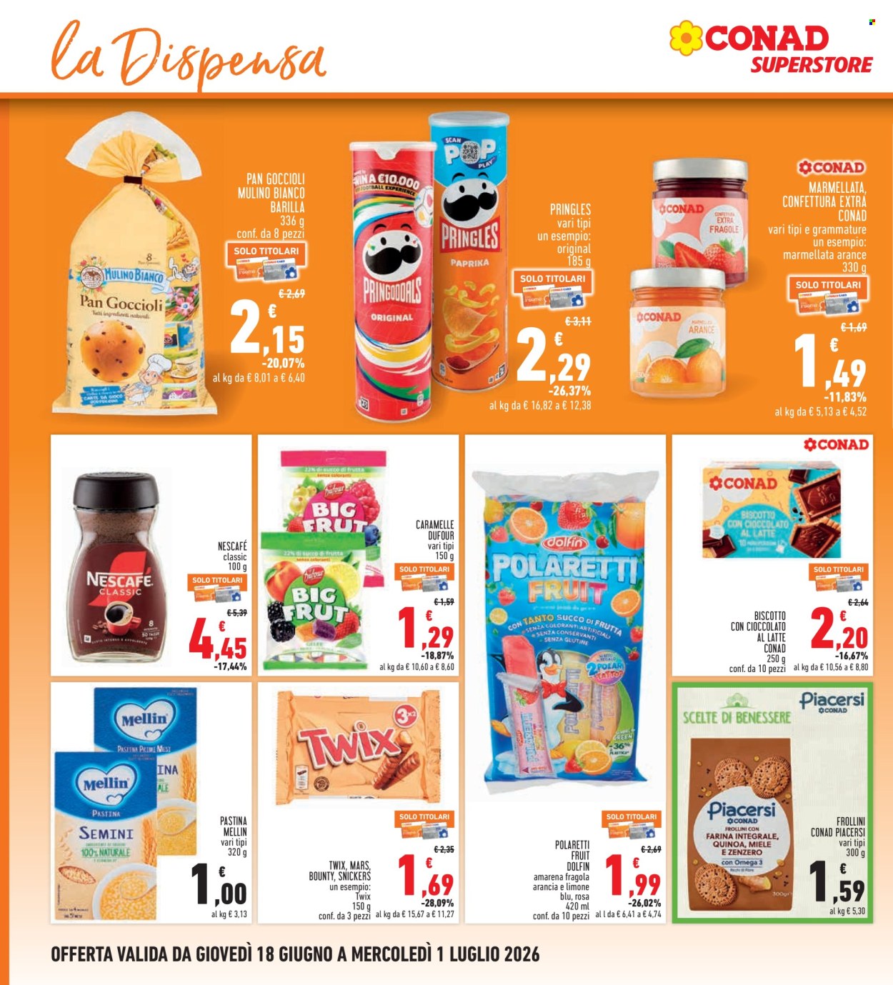 Leták Conad Superstore - 18.6.2026 - 1.7.2026. Strana 18