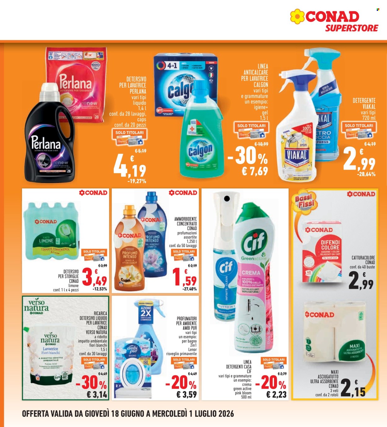 Volantino Conad Superstore - 18/6/2026 - 1/7/2026. Pagina 24