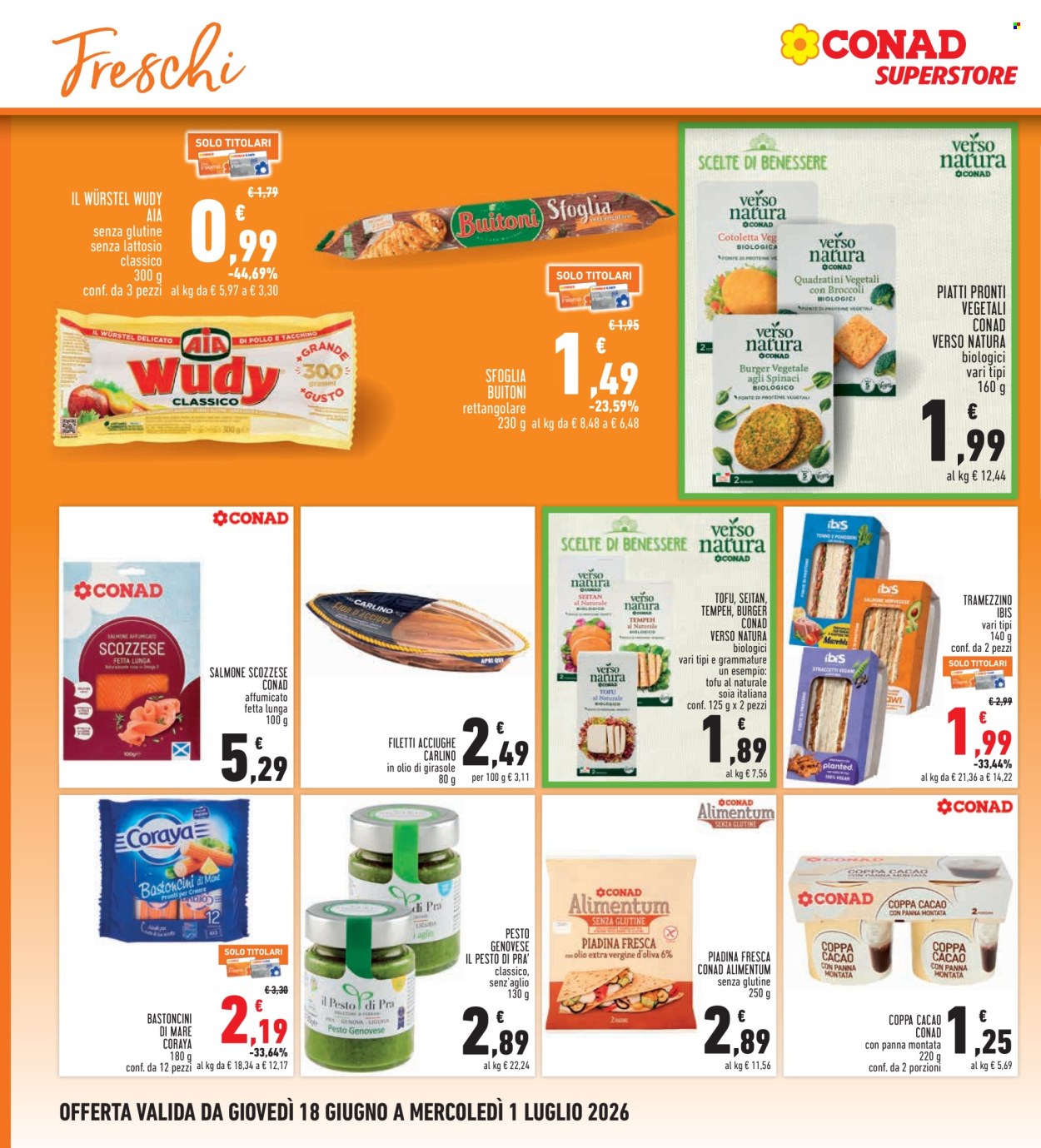 Volantino Conad - 18/6/2026 - 1/7/2026. Pagina 14