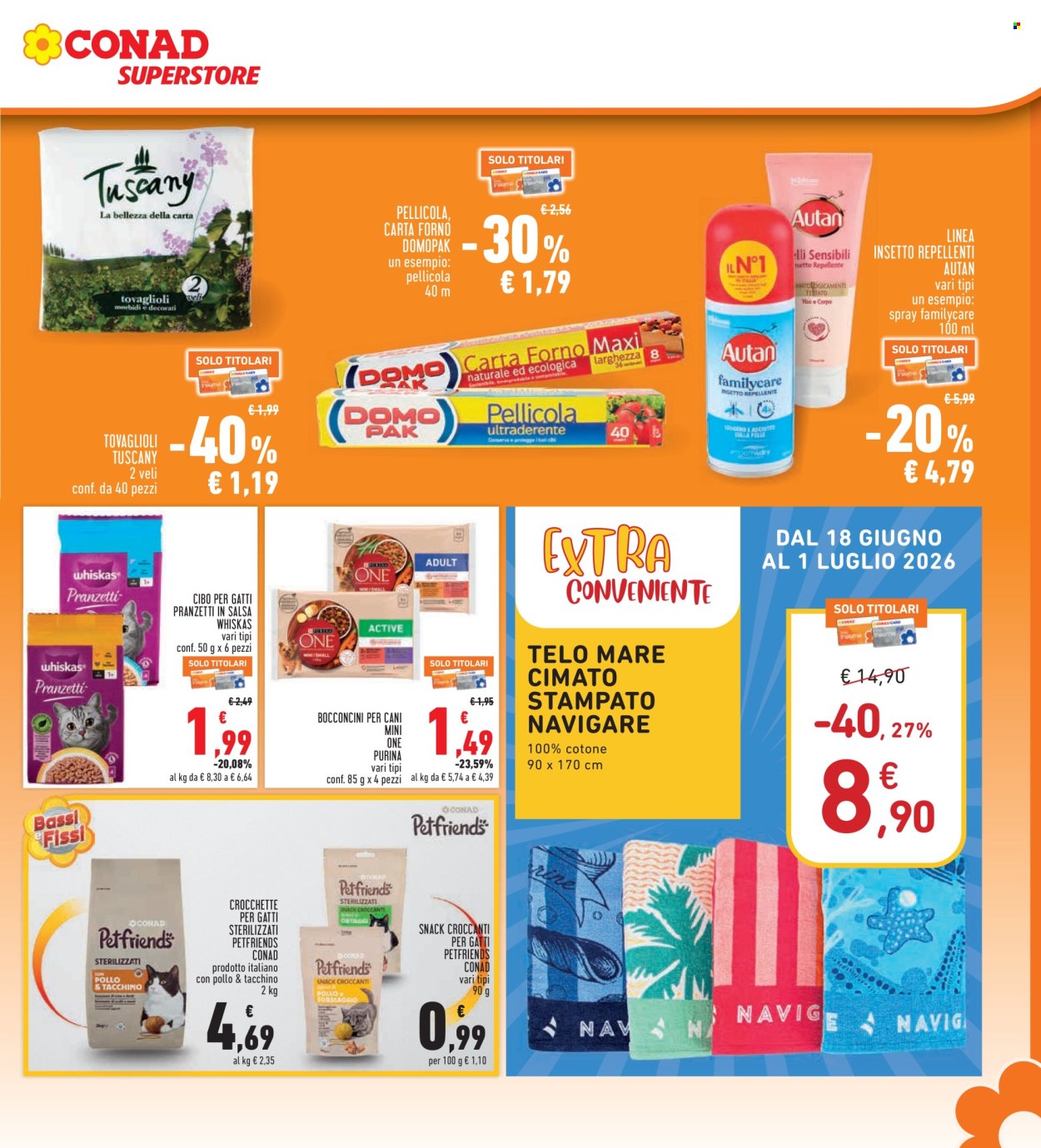 Volantino Conad Superstore - 18/6/2026 - 1/7/2026. Pagina 25