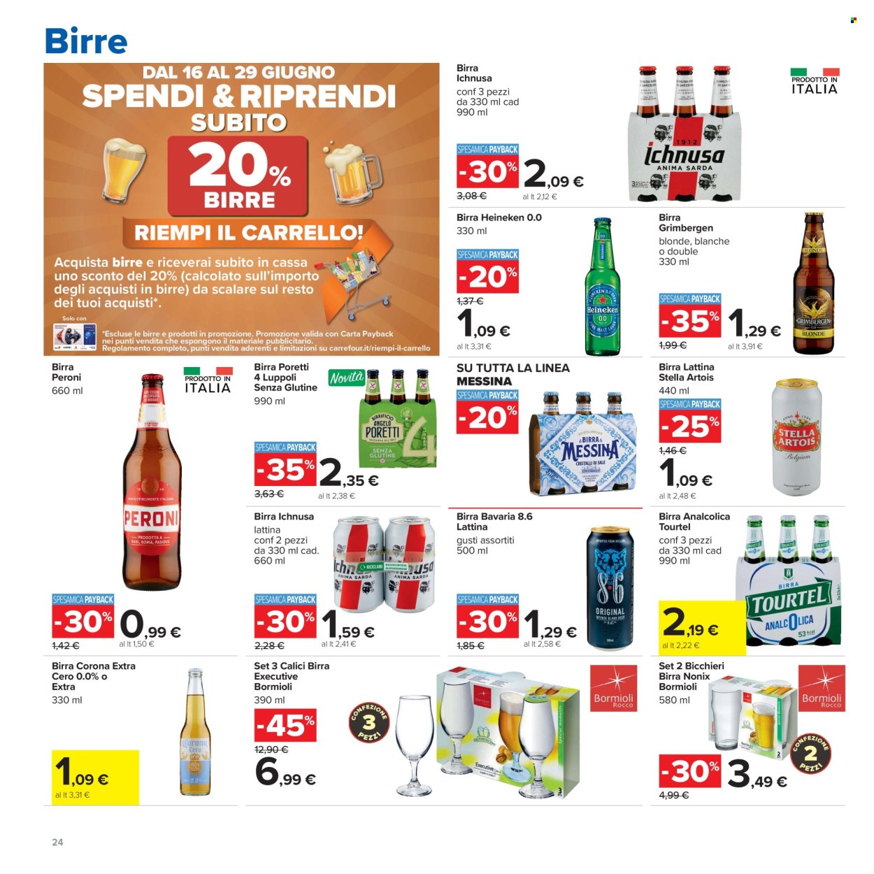 Volantino Carrefour - 16/6/2026 - 29/6/2026. Pagina 24
