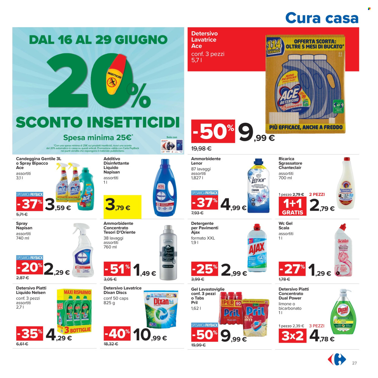 Volantino Carrefour - 16/6/2026 - 29/6/2026. Pagina 27