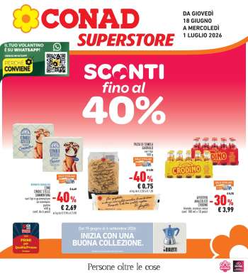 Volantino Conad - 18/6/2026 - 1/7/2026.
