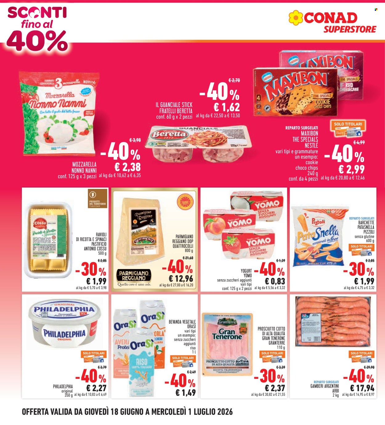 Volantino Conad - 18/6/2026 - 1/7/2026. Pagina 2