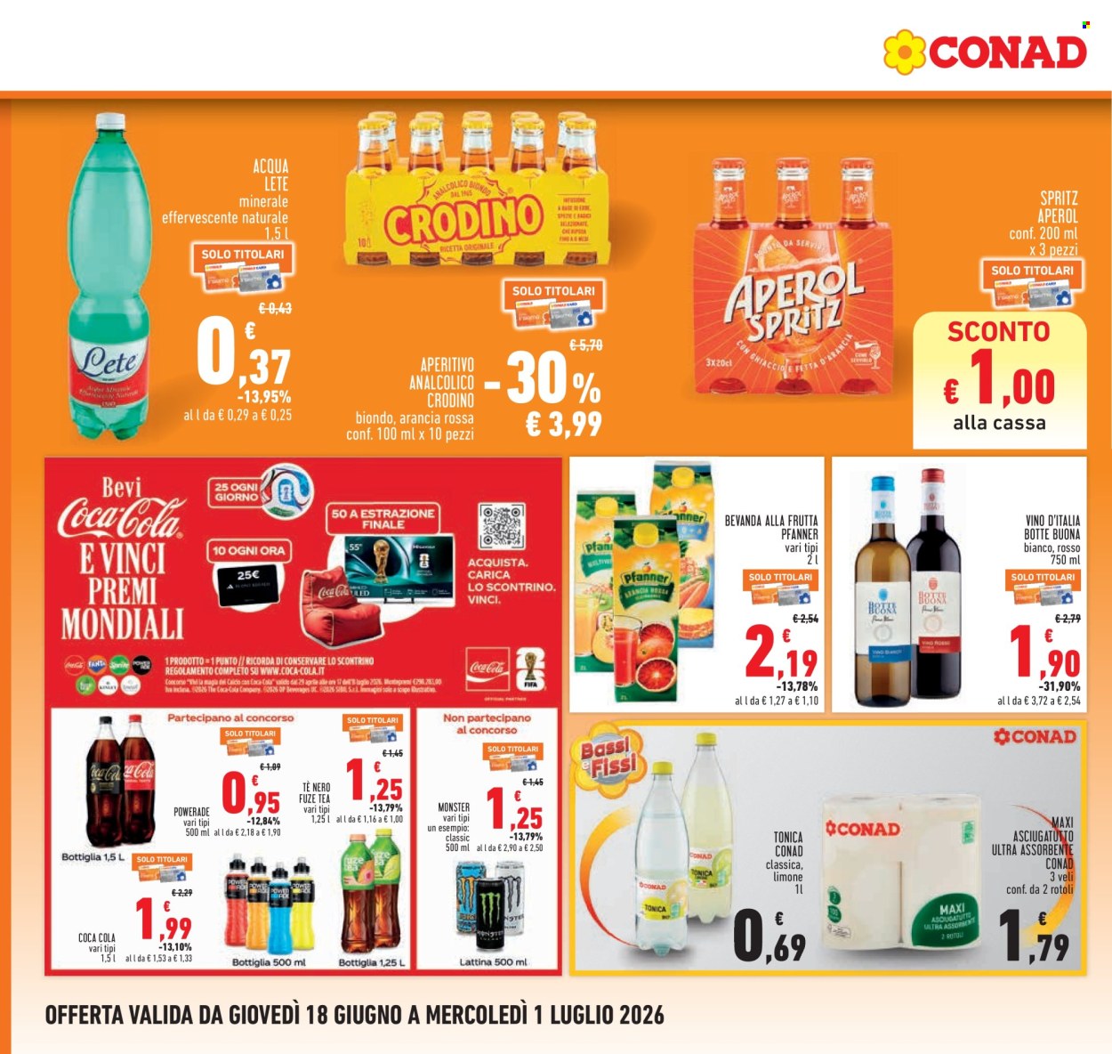 Volantino Conad - 18/6/2026 - 1/7/2026. Pagina 18