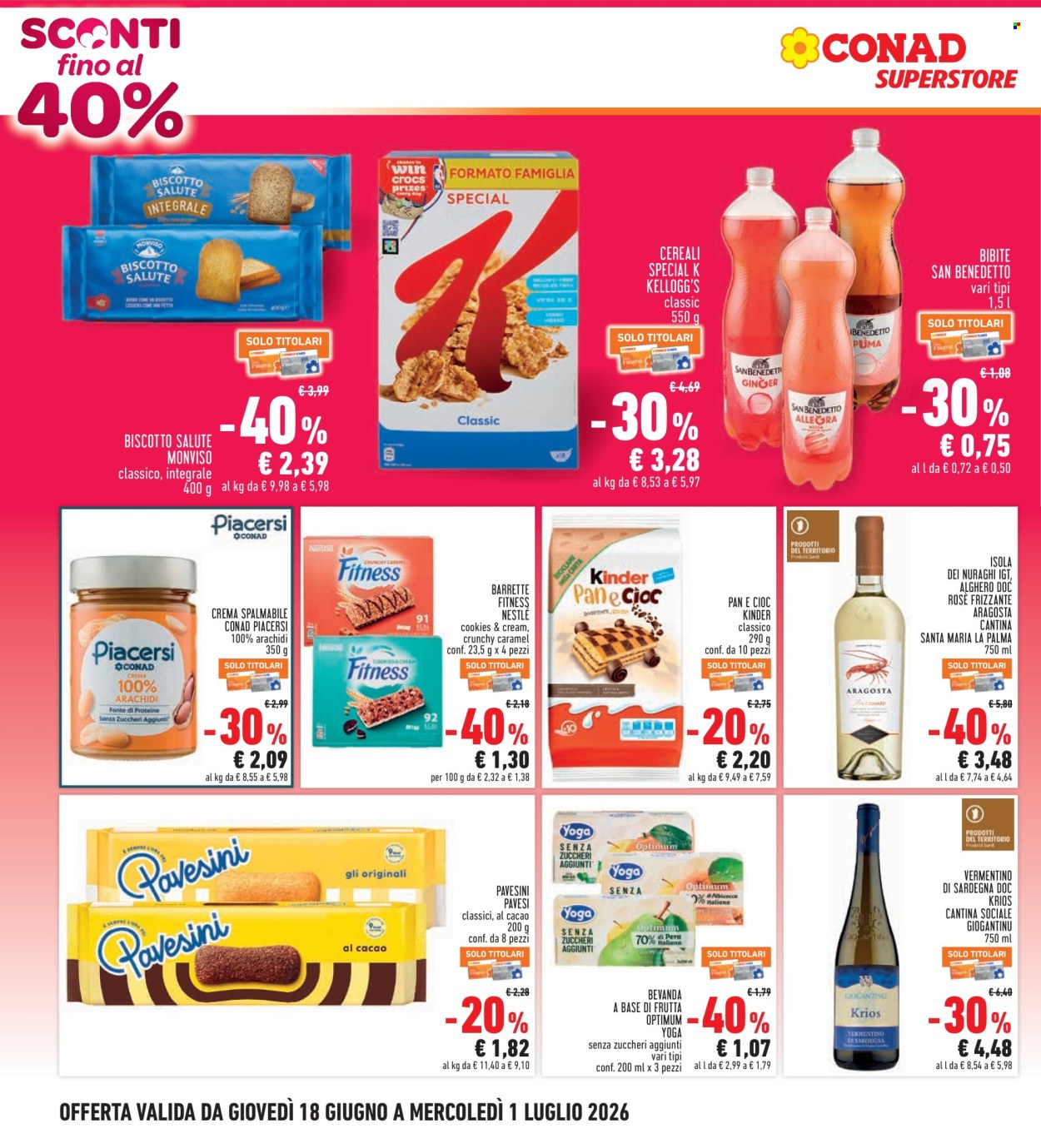 Volantino Conad - 18/6/2026 - 1/7/2026. Pagina 4