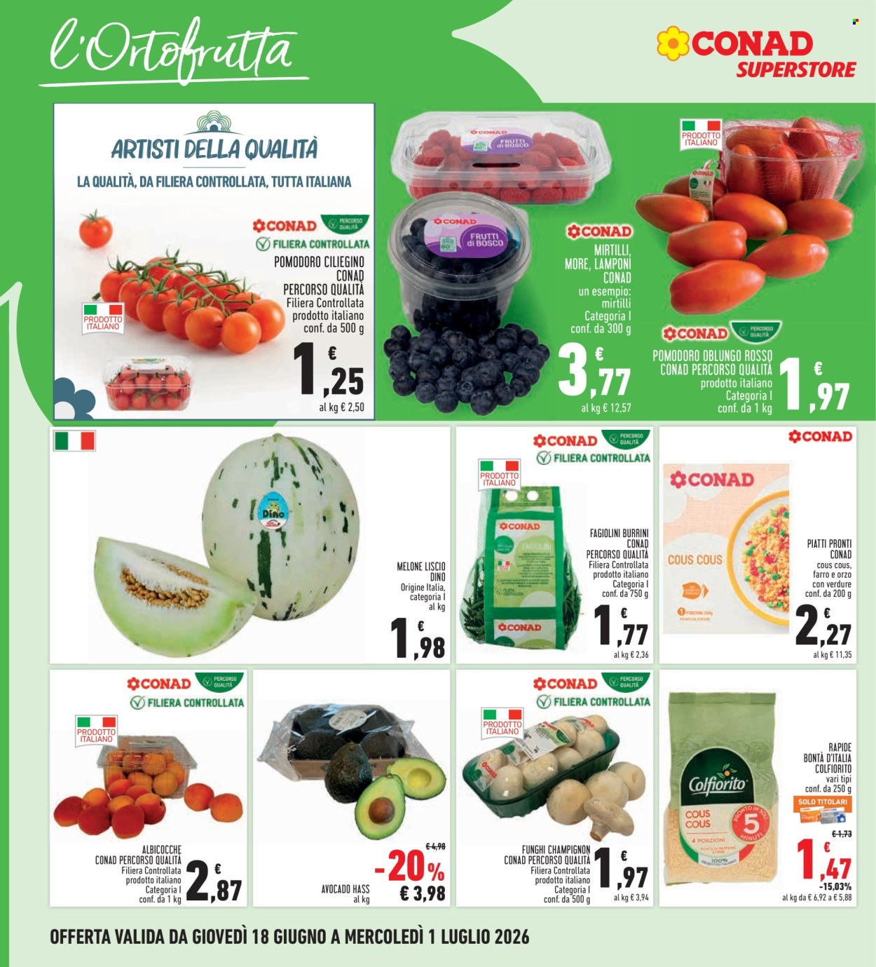 Volantino Conad - 18/6/2026 - 1/7/2026. Pagina 8
