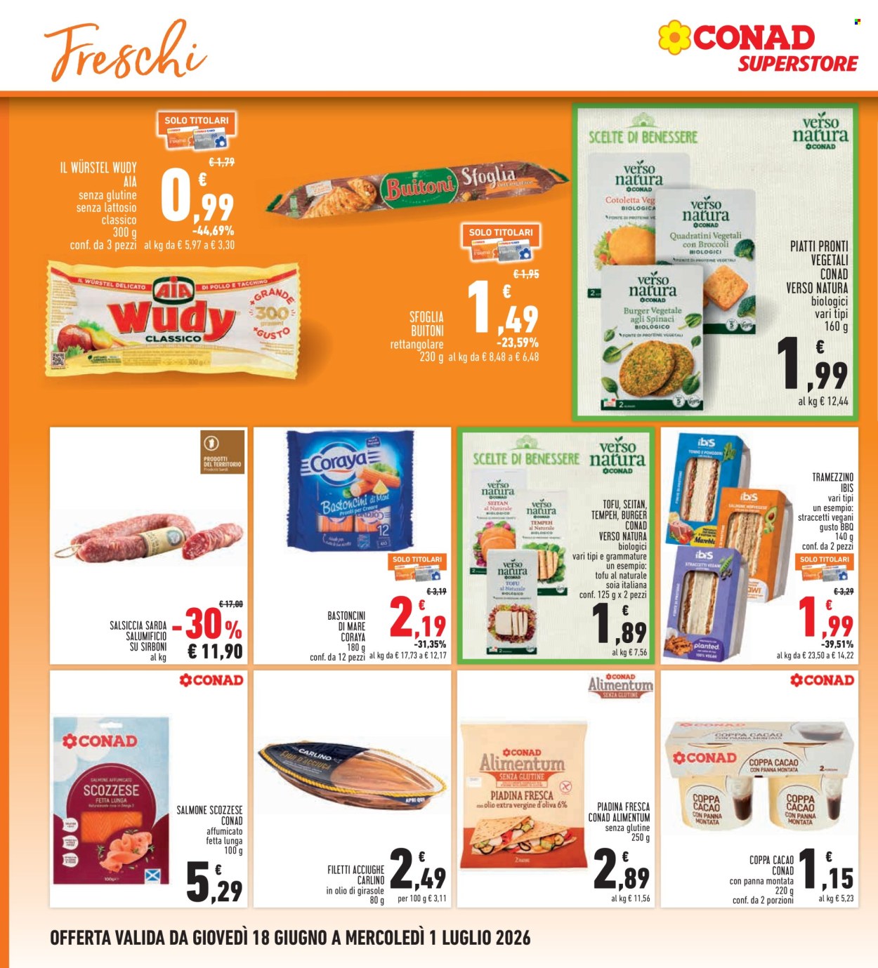Volantino Conad - 18/6/2026 - 1/7/2026. Pagina 14