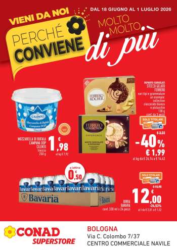 Leták Conad Superstore - 18.6.2026 - 1.7.2026.