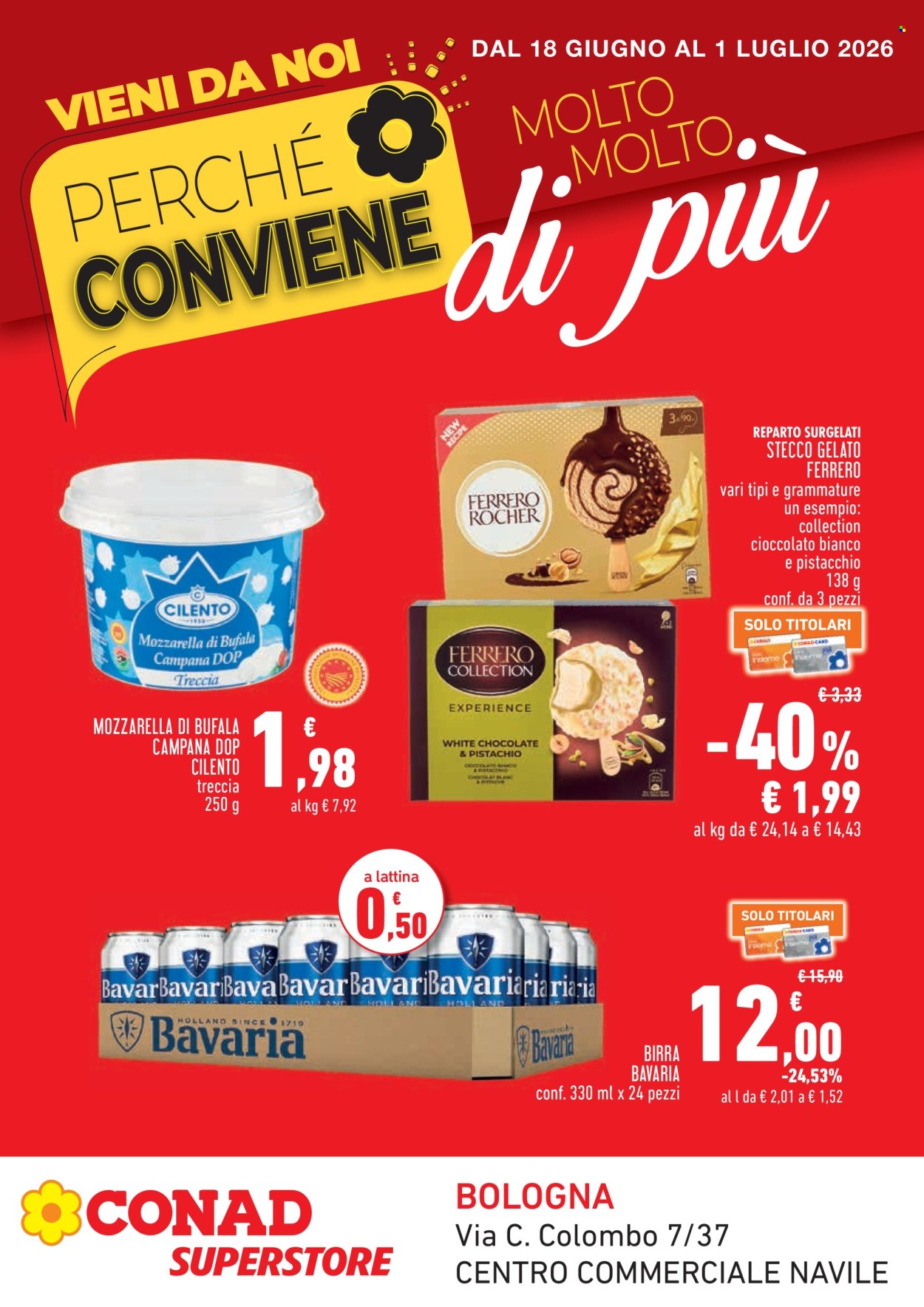 Leták Conad Superstore - 18.6.2026 - 1.7.2026. Strana 1