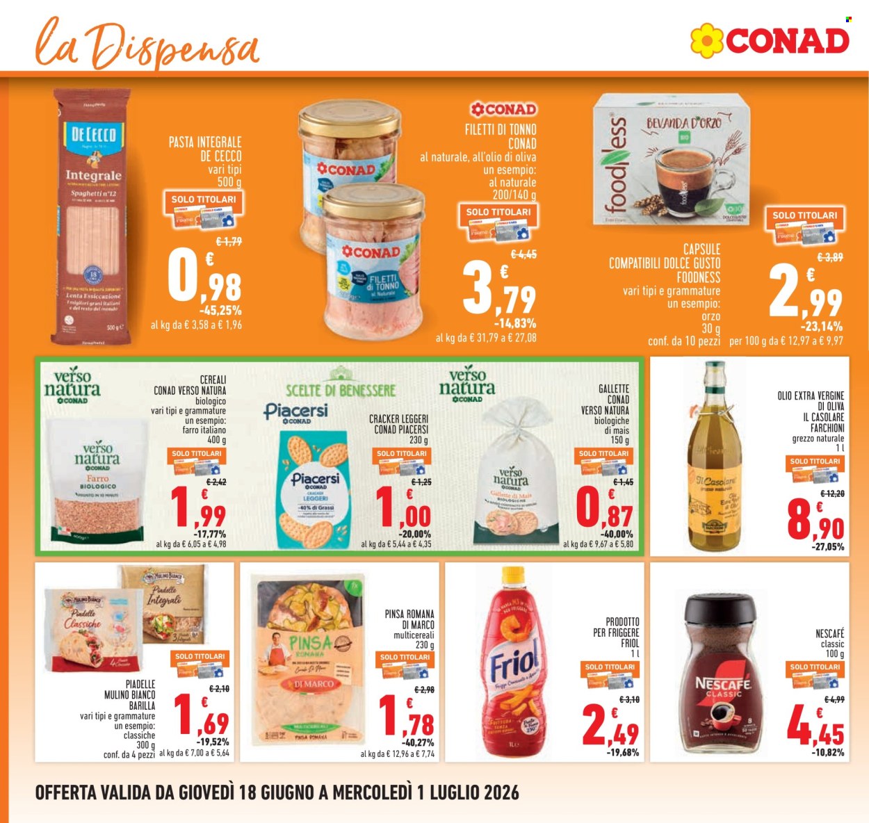 Volantino Conad - 18/6/2026 - 1/7/2026. Pagina 14