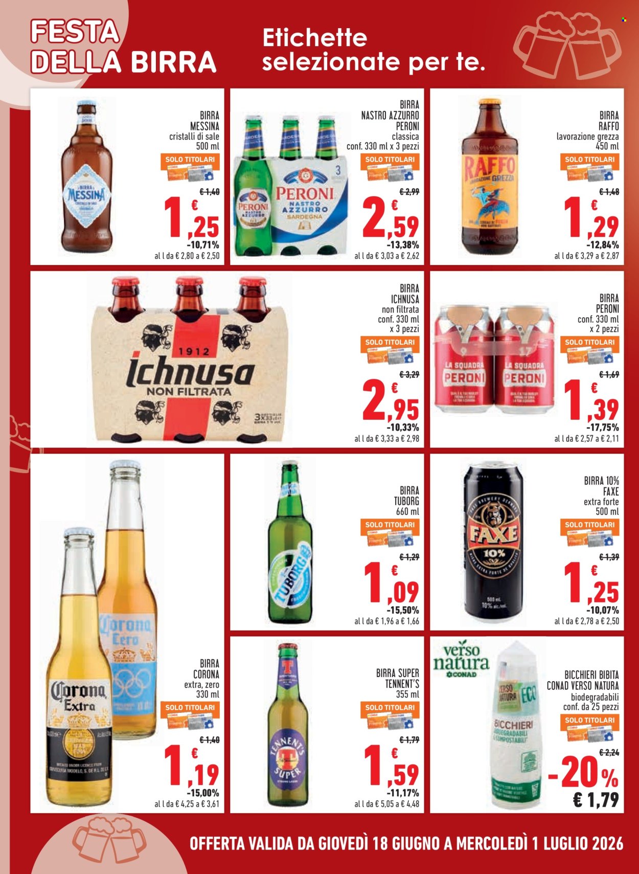 Volantino Conad - 18/6/2026 - 1/7/2026. Pagina 18