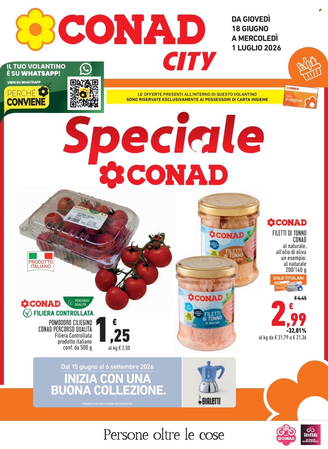 Volantino Conad City - 18/6/2026 - 1/7/2026. Pagina 1