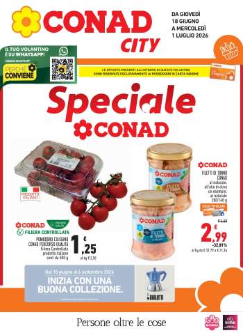 Volantino Conad City - 18/6/2026 - 1/7/2026.
