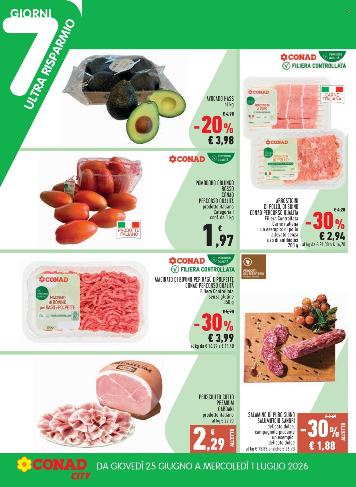 Leták Conad City - 18.6.2026 - 1.7.2026. Strana 22