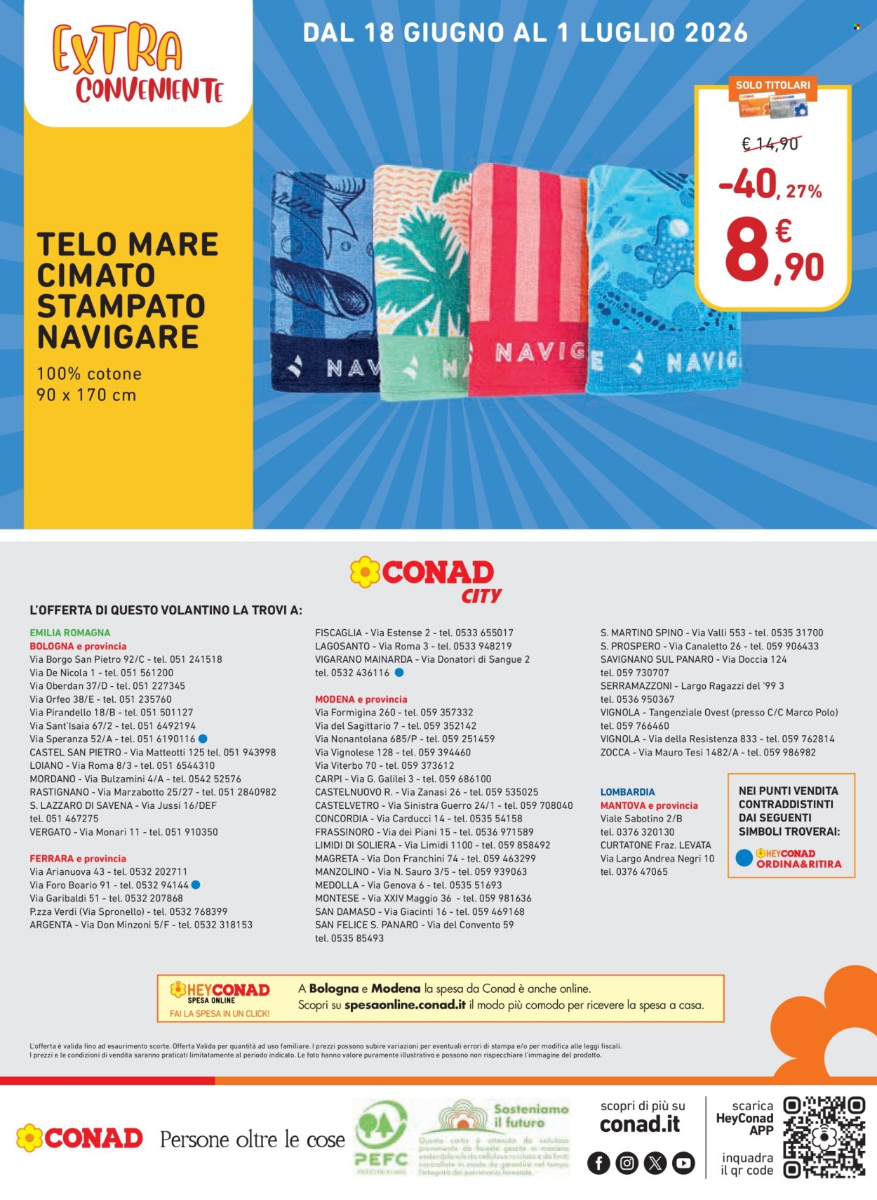 Volantino Conad - 18/6/2026 - 1/7/2026. Pagina 24