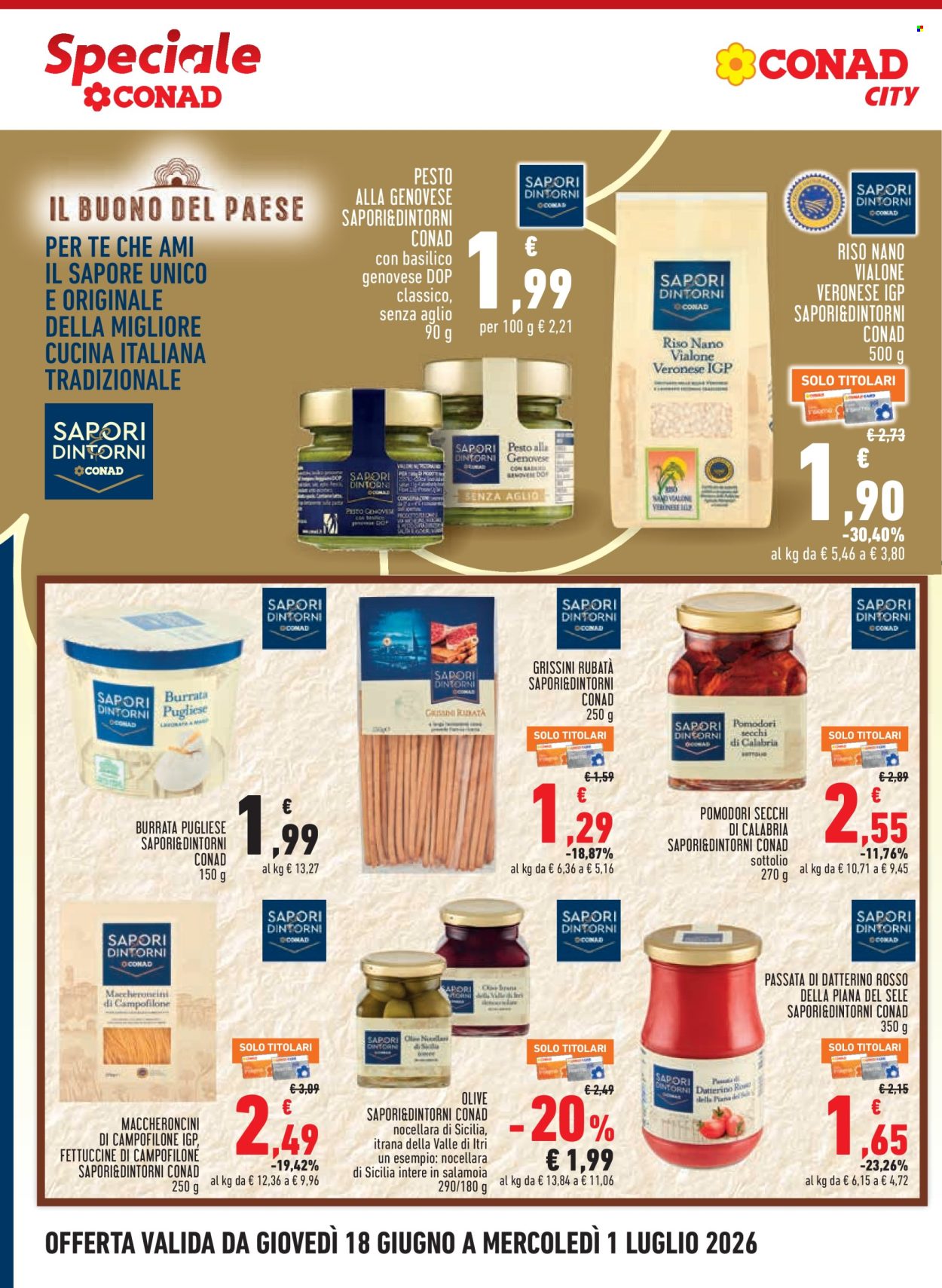 Volantino Conad - 18/6/2026 - 1/7/2026. Pagina 12