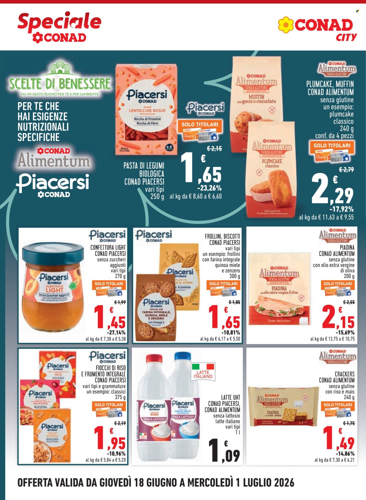 Volantino Conad - 18/6/2026 - 1/7/2026. Pagina 14