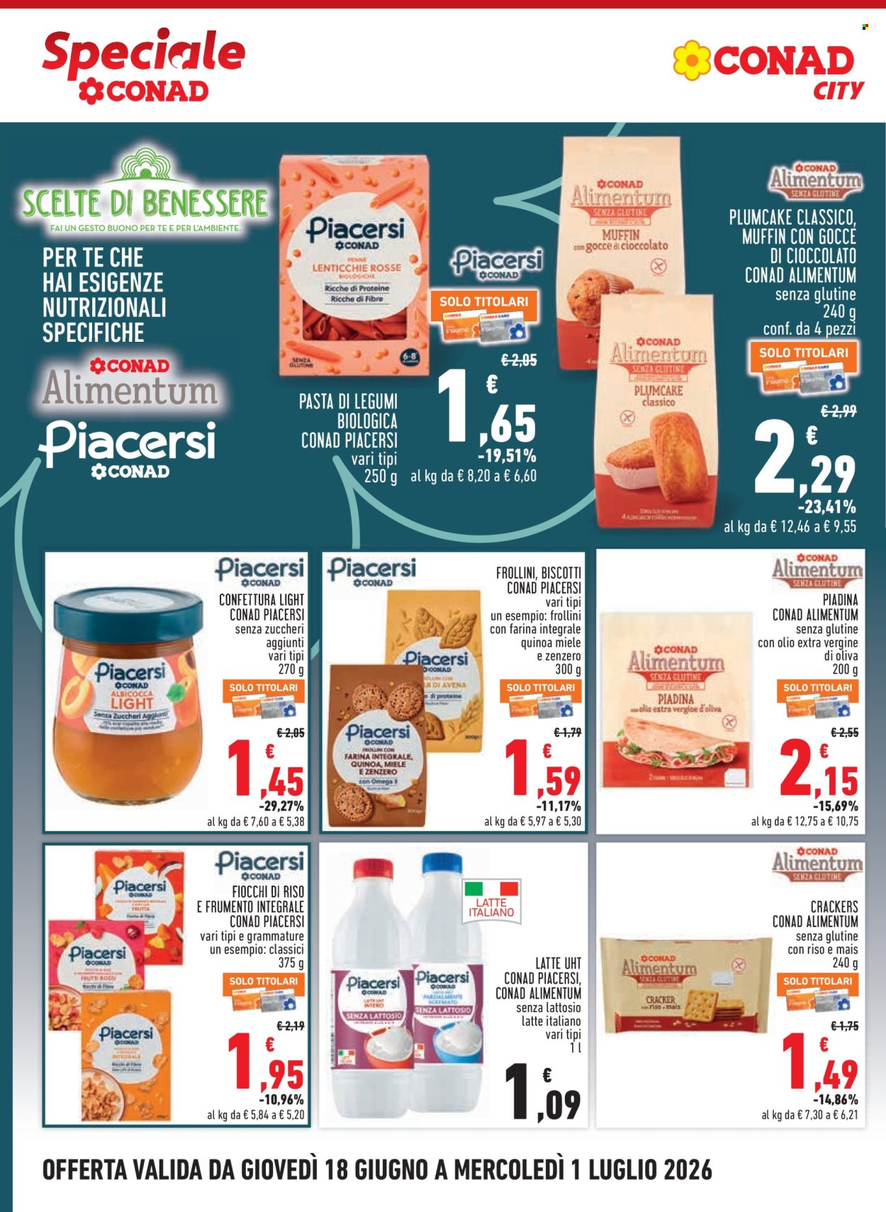 Volantino Conad - 18/6/2026 - 1/7/2026. Pagina 14