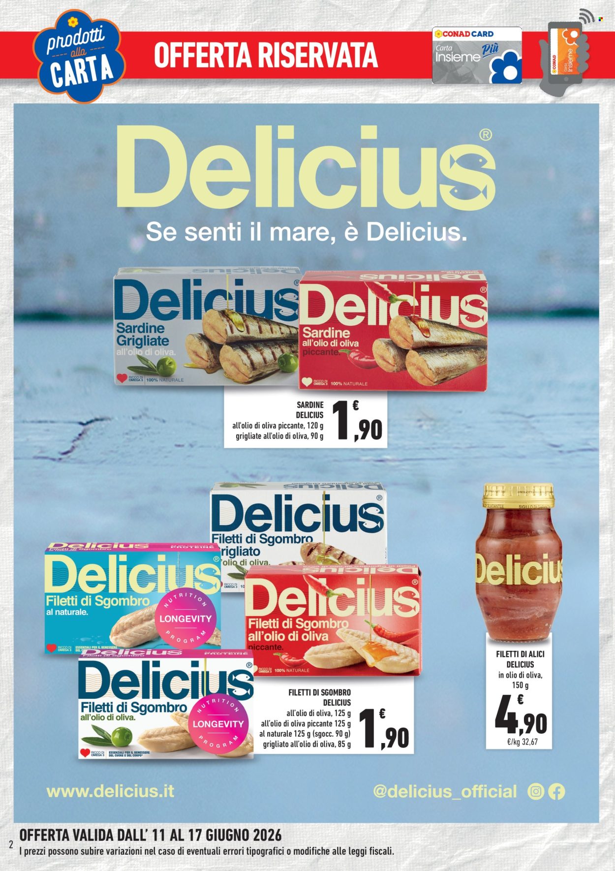 Volantino Spazio Conad - 11/6/2026 - 17/6/2026. Pagina 2