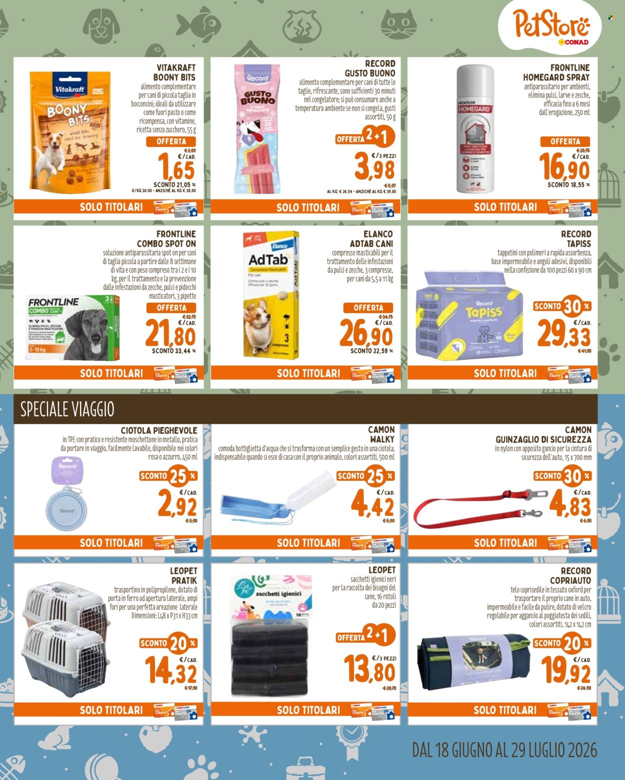 Leták Pet Store Conad - 18.6.2026 - 29.7.2026. Strana 3