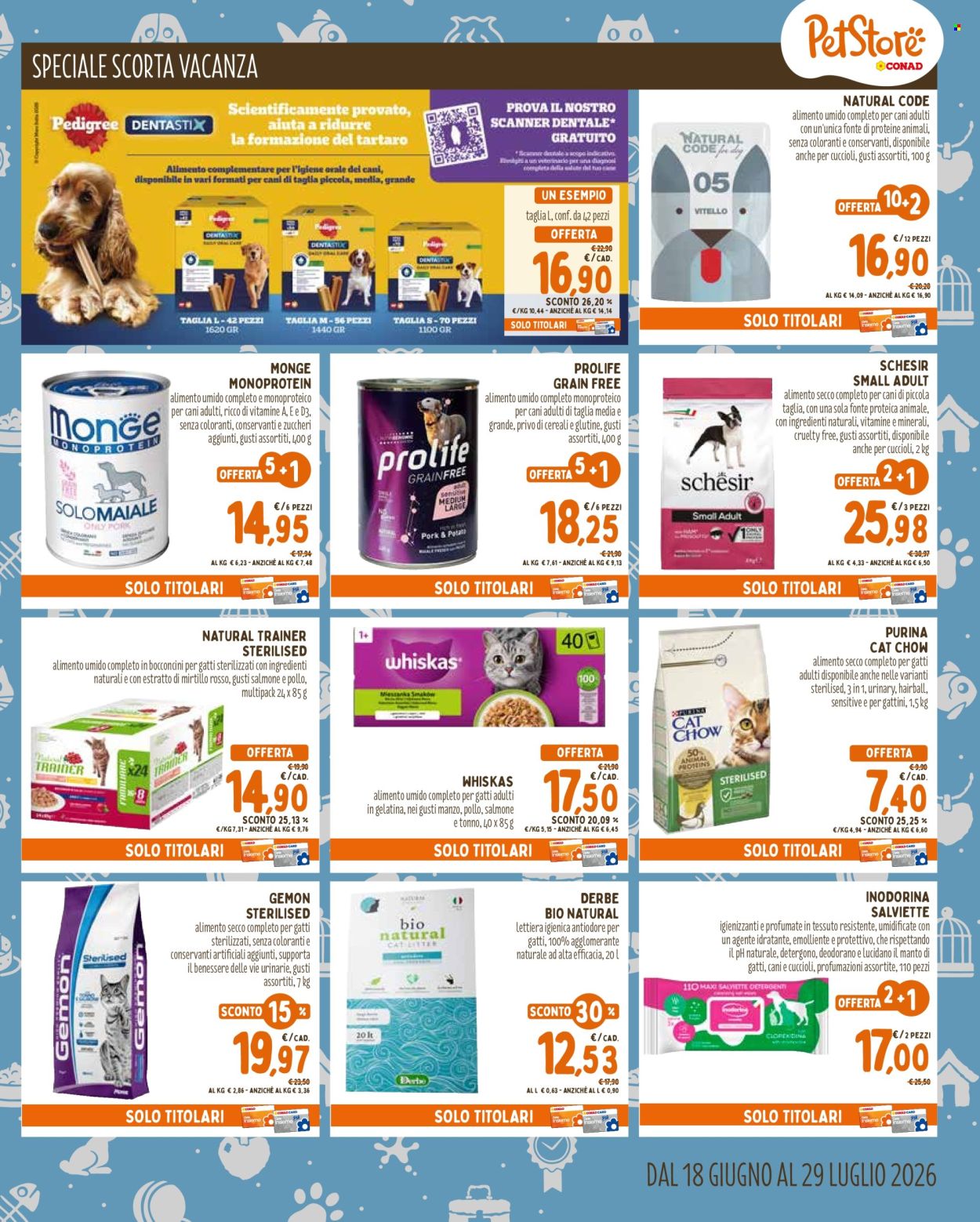 Leták Pet Store Conad - 18.6.2026 - 29.7.2026. Strana 7