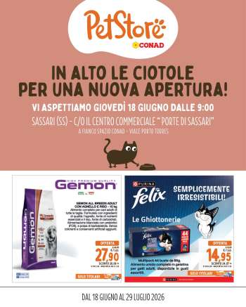 Volantino Conad - 18/6/2026 - 29/7/2026.