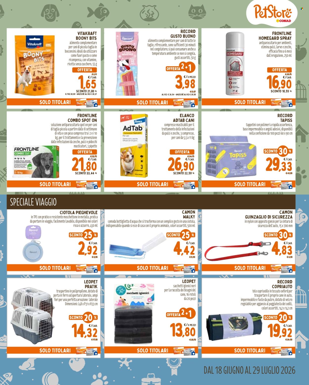 Leták Pet Store Conad - 18.6.2026 - 29.7.2026. Strana 3