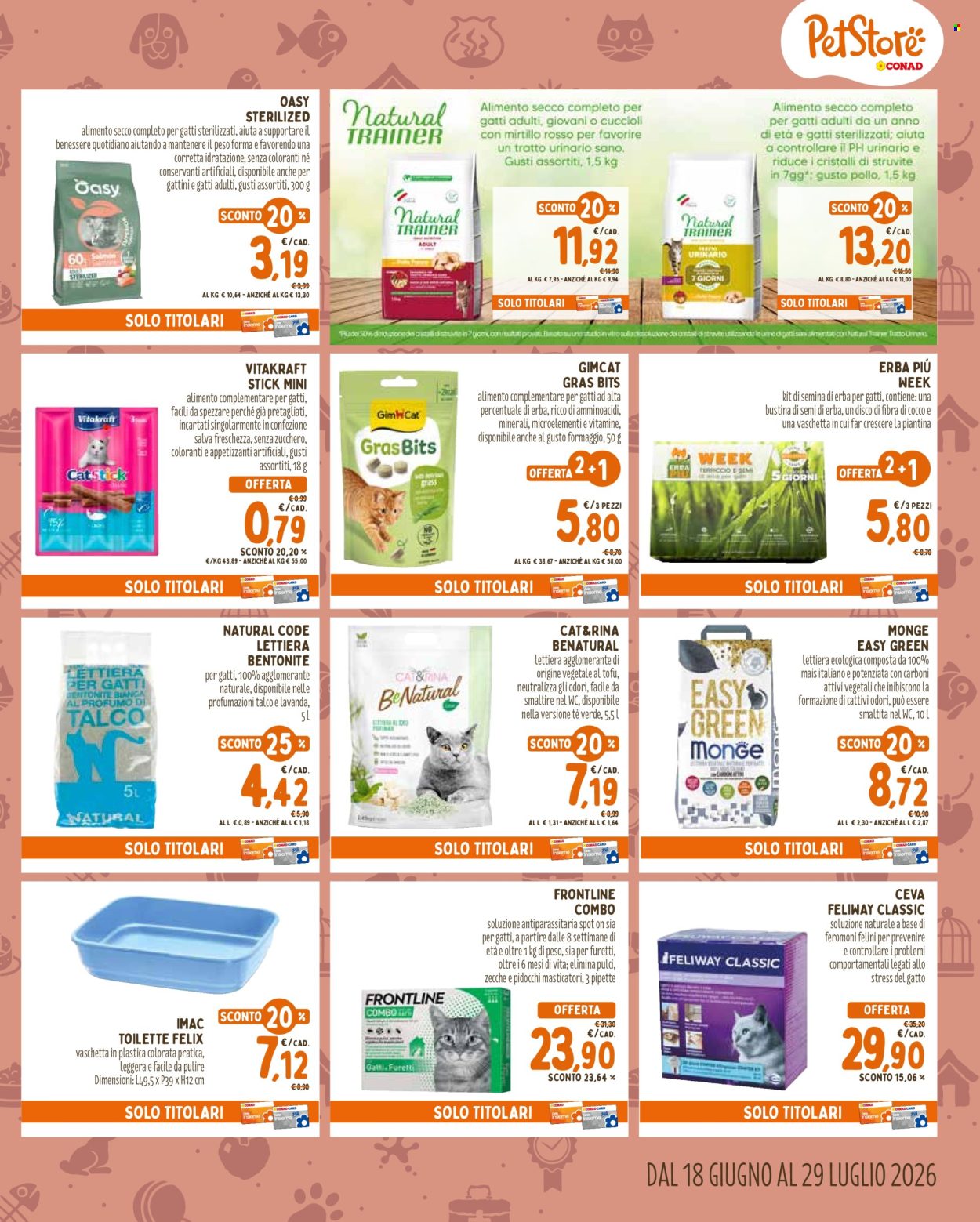 Leták Pet Store Conad - 18.6.2026 - 29.7.2026. Strana 5