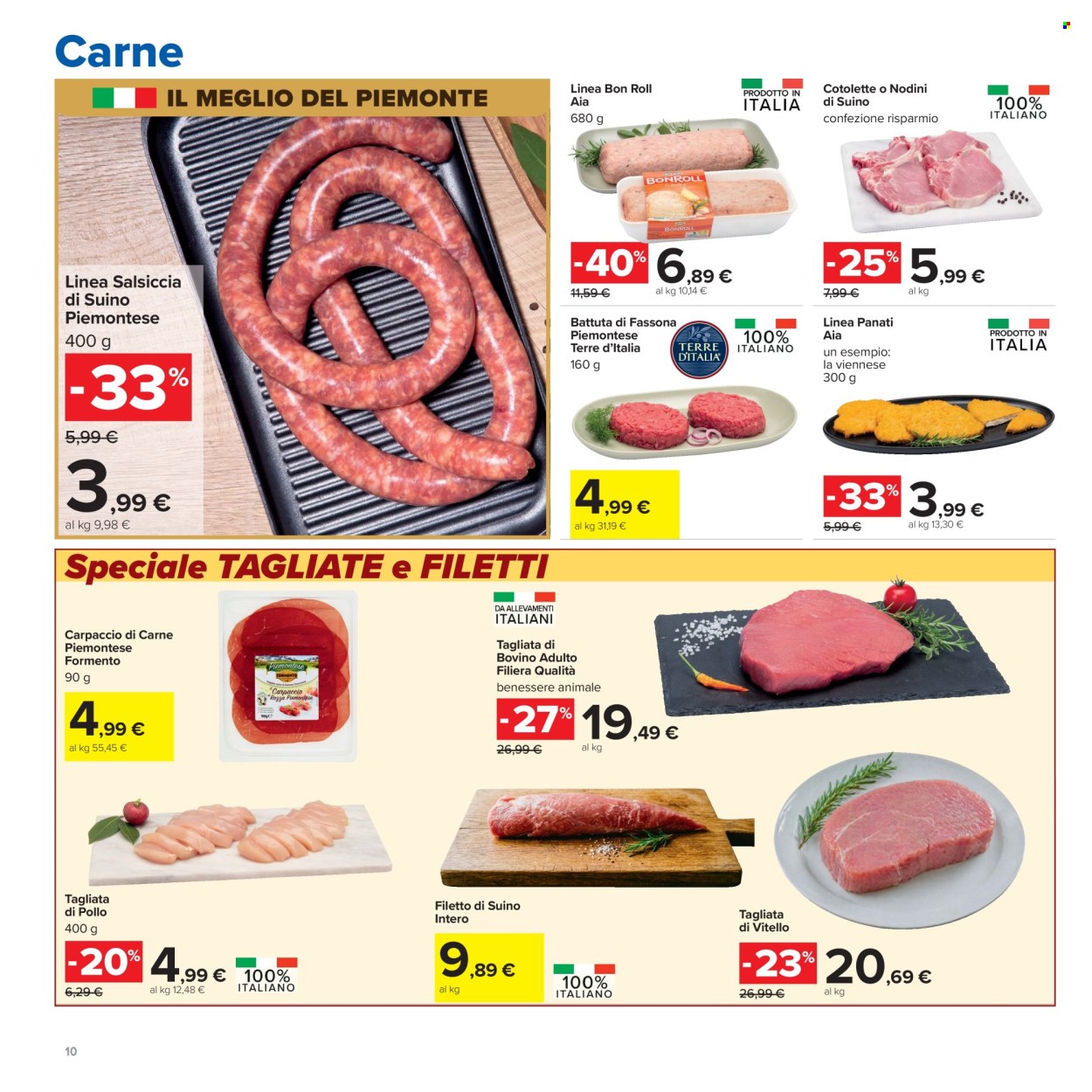 Volantino Carrefour - 16/6/2026 - 29/6/2026. Pagina 10