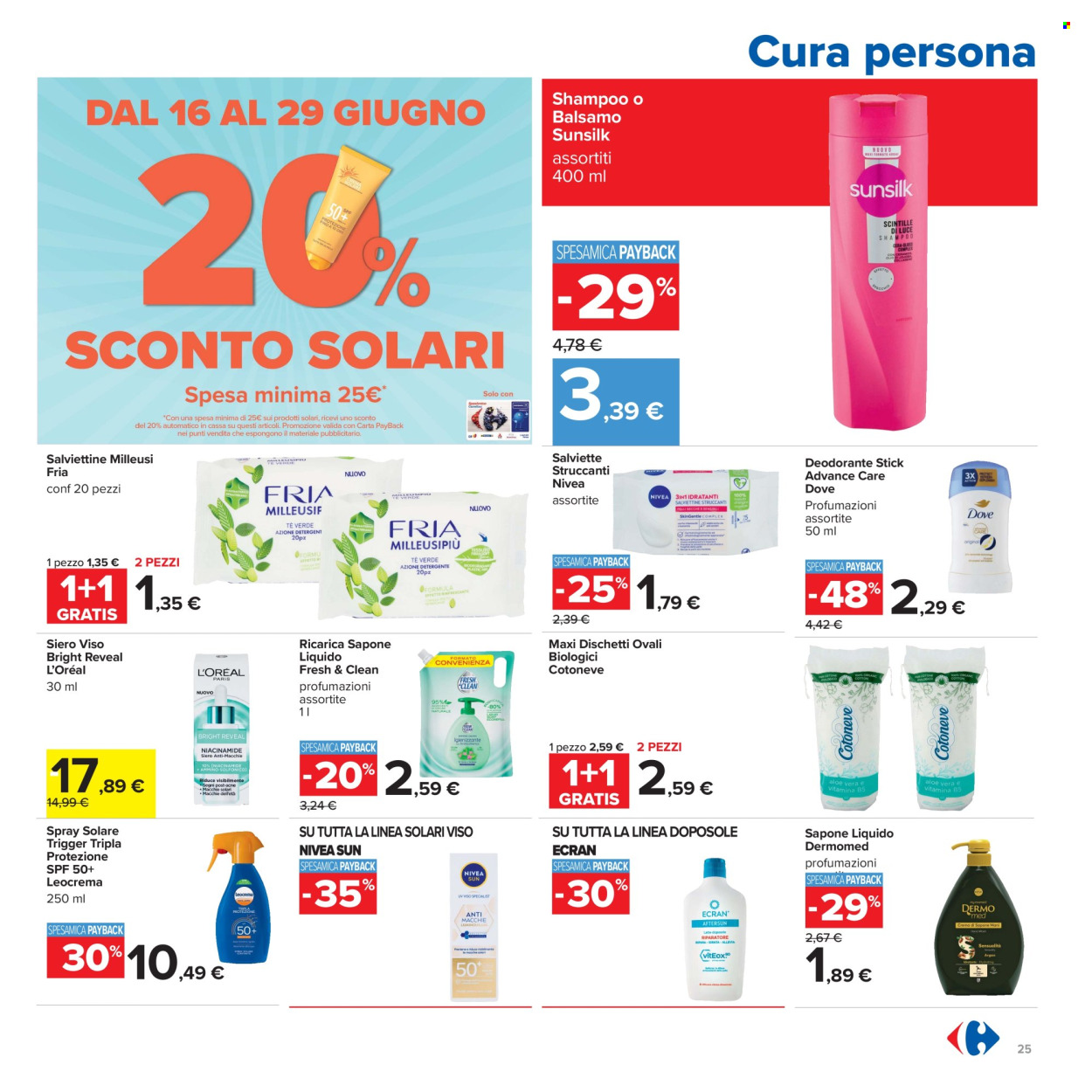Volantino Carrefour - 16/6/2026 - 29/6/2026. Pagina 25