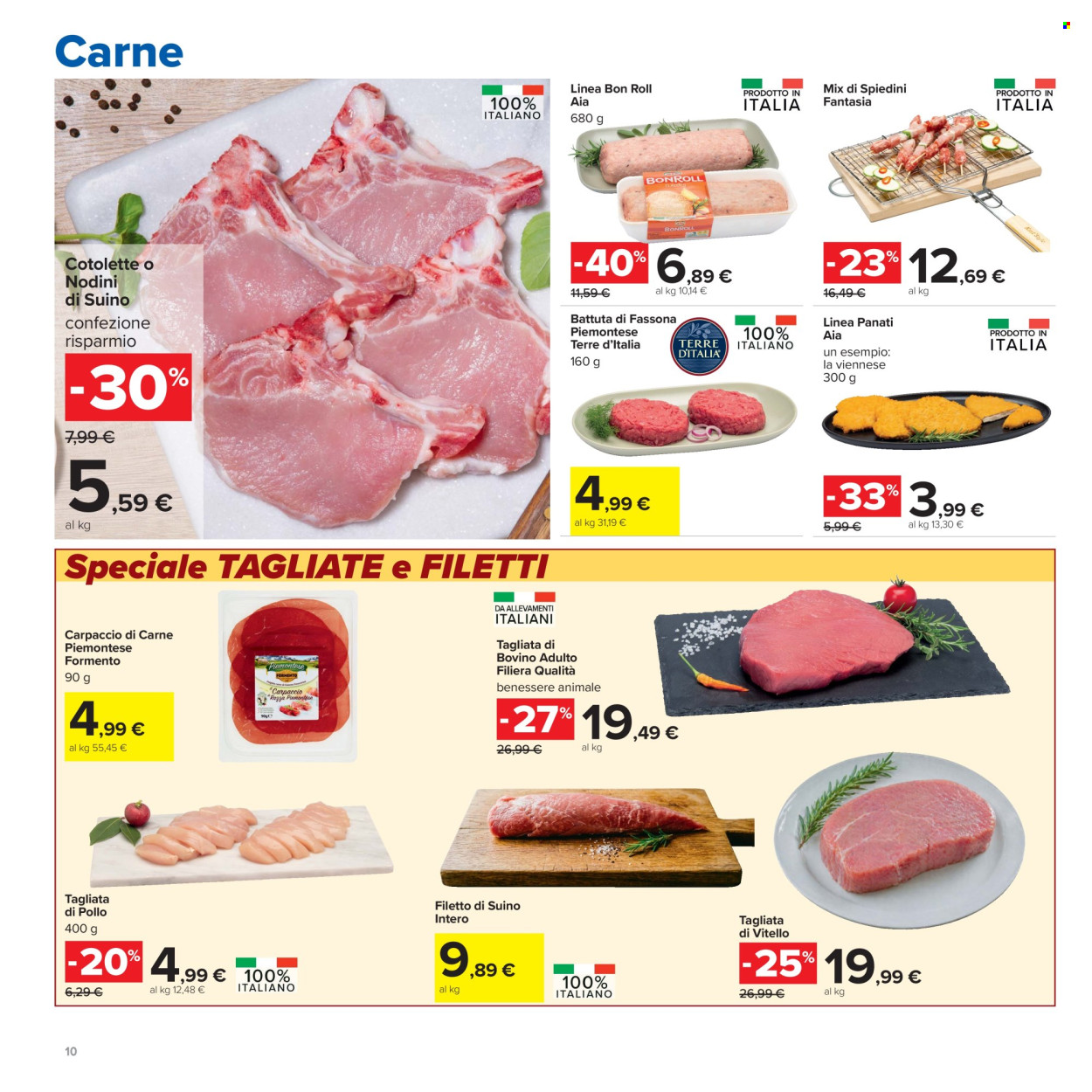 Volantino Carrefour - 16/6/2026 - 29/6/2026. Pagina 10