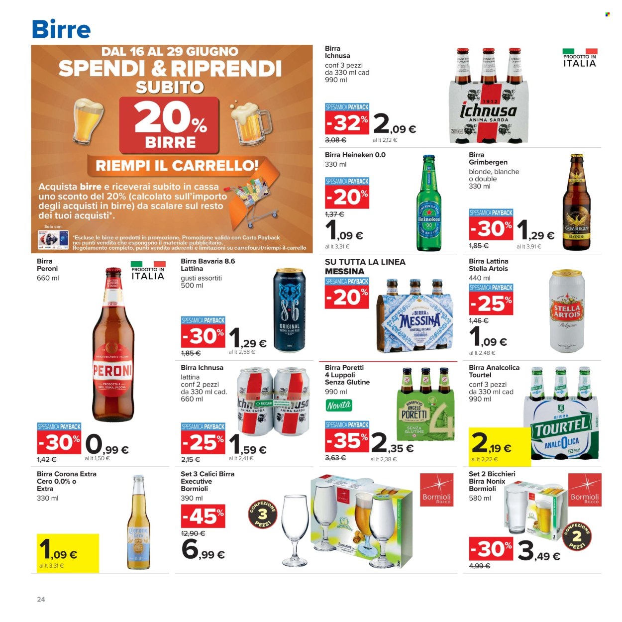 Volantino Carrefour - 16/6/2026 - 29/6/2026. Pagina 24